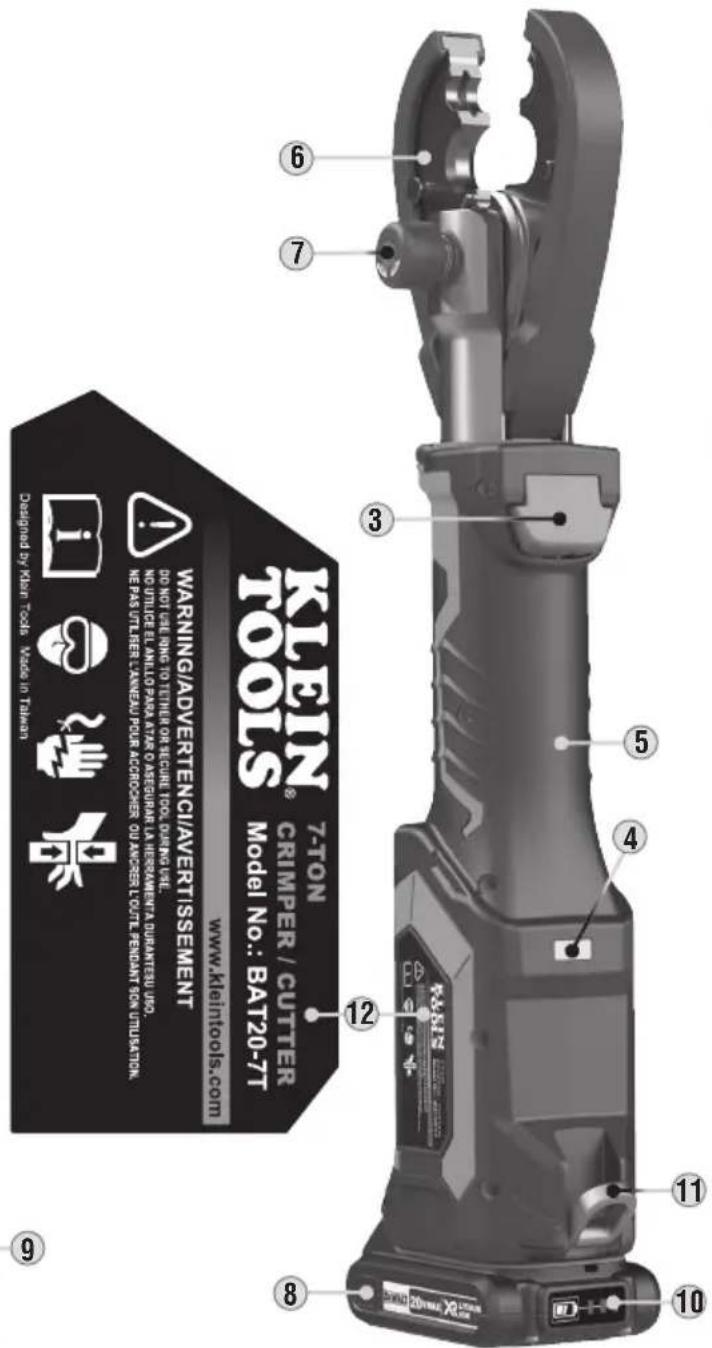 Klein Tools BAT207T - DETELLES DE LAS CARACTERISTICAS - 2