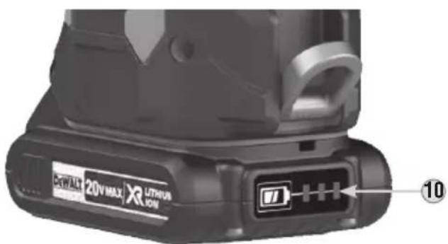 Klein Tools BAT207T11 - BLOCS-PILES AVEC INDICATEUR DE CHARGE 10 - 1