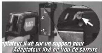 Klein Tools 93LCL - ADAPTATEUR D'APPLIQUE AU MUR 16 - 2