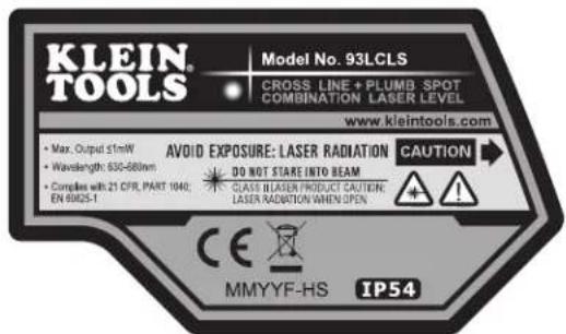Klein Tools 93LCL - ADVERTENCIAS - 2