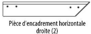 INSIGNIA NSSCR120FIX19W - Étape 1 - Montage du cadre Sont également nécessaires - 4
