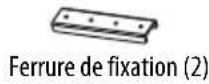 INSIGNIA NSSCR120FIX19W - Étape 1 - Montage du cadre Sont également nécessaires - 3