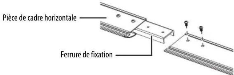 INSIGNIA NSSCR120FIX19W - Étape 1 - Montage du cadre Sont également nécessaires - 7