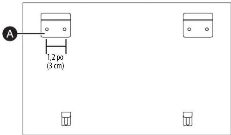 INSIGNIA NSSCR120FIX19W - Étape 4 – Suspendre l'écran de projection Sont également nécessaires - 2