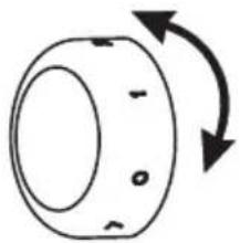 INSIGNIA NSCFR32RD1 - Réglage du thermostat - 3