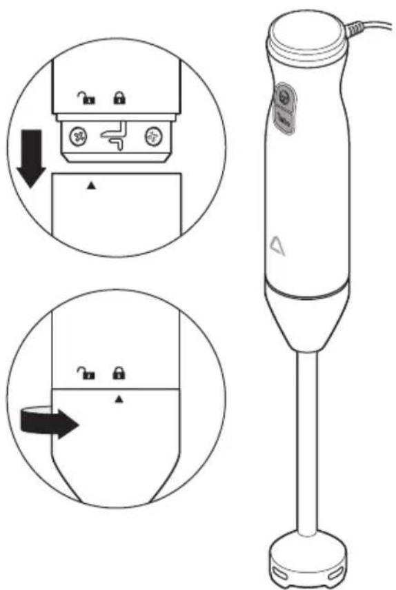 Ambiano GTSB04 - Pürierstab montieren - 1