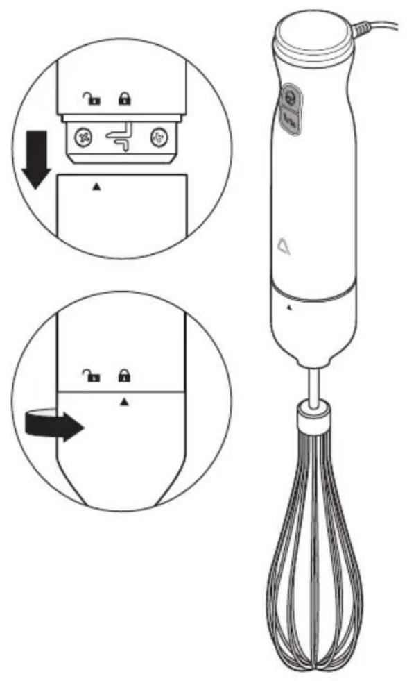 Ambiano GTSB04 - Schneebesen montieren - 2