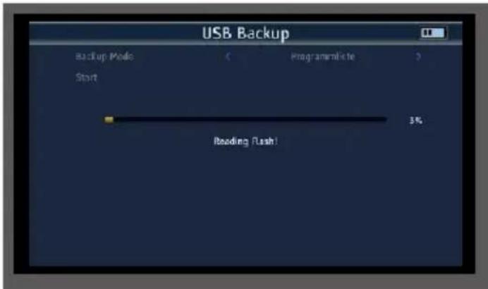 Telestar SATPLUS 4 - > Passez à la ligne Demarrer et appuyez sur OK. - 1