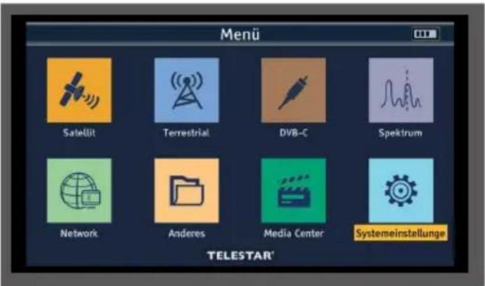 Telestar SATPLUS 4 - Paramètres du système - 1