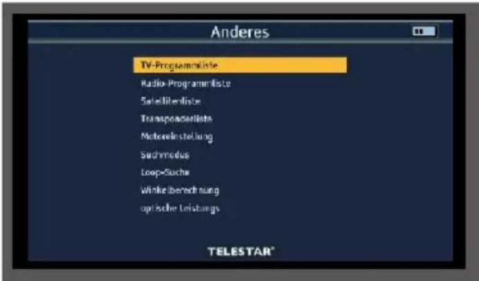 Telestar SATPLUS 4 - Modifica dei programmi - 1