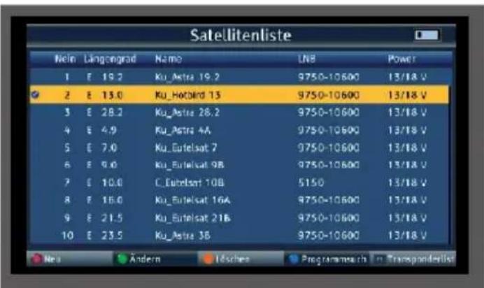 Telestar SATPLUS 4 - Mettre a jour la liste des chaînes satellites - 2