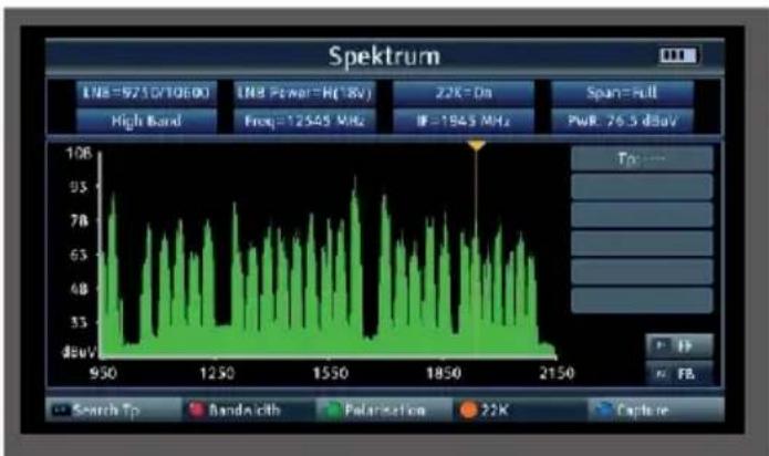Telestar SATPLUS 4 - Spettro DVB-S/S2 - 3