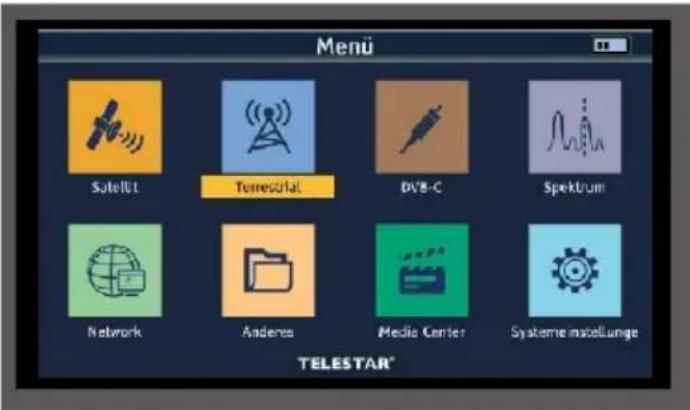 Telestar SATPLUS 4 - DVB-T/T2 - DVB-C MEASURING RANGE - 1