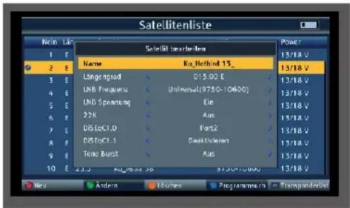 Telestar SATPLUS 4 - Mettre a jour la liste des chaînes satellites - 3