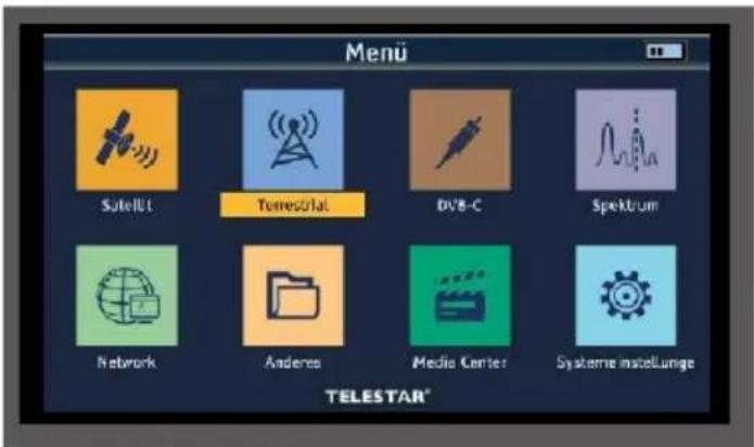 Telestar SATPLUS 4 - DVB-T/T2 - DVB-C GAMME DE MESURE - 1