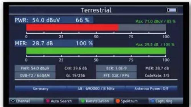 Telestar SATPLUS 4 - Screenshot Funktion - 1