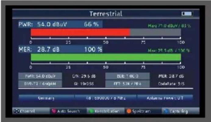 Telestar SATPLUS 4 - Screenshot function - 1