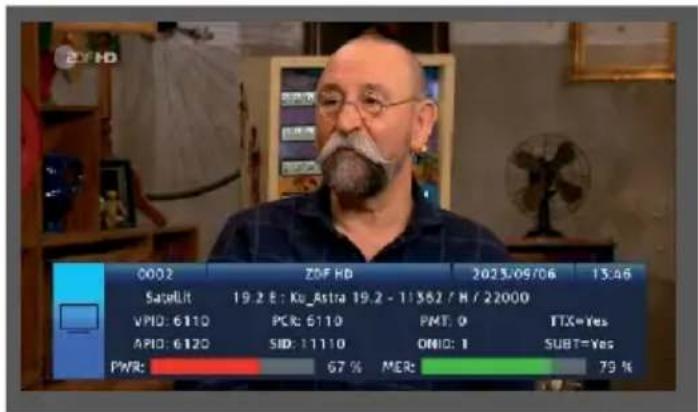 Telestar SATPLUS 4 - Misurazione DVB-S/S2 - 2