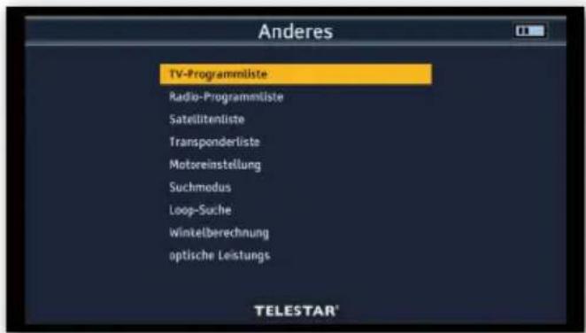 Telestar SATPLUS 4 - Programme bearbeiten - 1