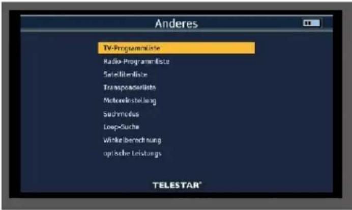 Telestar SATPLUS 4 - Modifier les programmes - 1