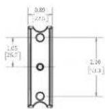 SANUS WSWMU2 - Dimensions - 1