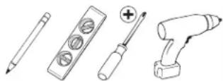 SANUS WSWMU2 - outils requis - 1
