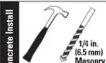 SANUS WSWMU2 - Tools Needed - 6