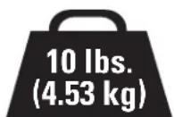 SANUS WSWMU2 - Speaker Weight Limit DO NOT EXCEED - 1