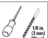 SANUS WSWMU2 - Tools Needed - 5