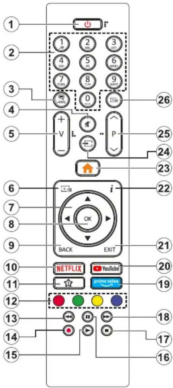 TECHNISAT TechniVision HD24A - Remote Control - 1