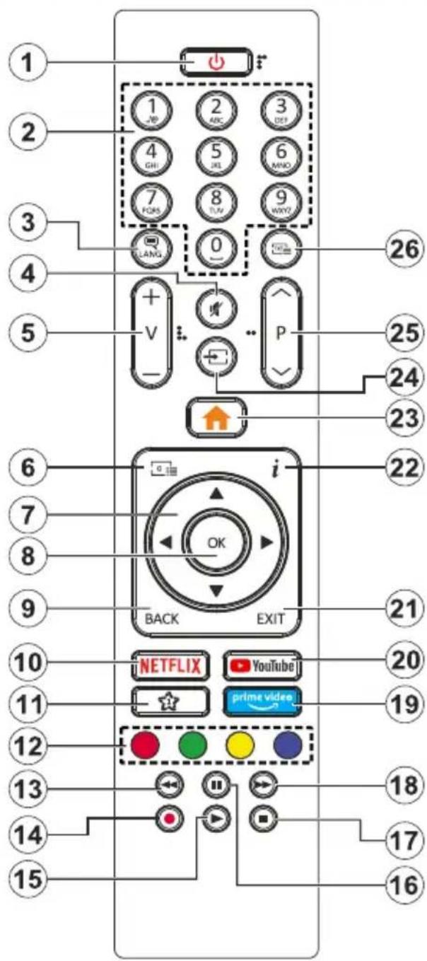 TECHNISAT TechniVision HD24A - Télécommande - 1