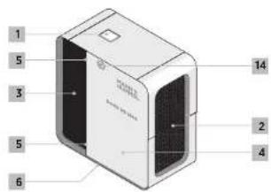 MANN+HUMMEL OurAir SQ 2500 - Vista posterie - 1