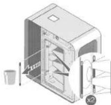 MANN+HUMMEL OurAir SQ 2500 - Sustilución de las lamparas - 3