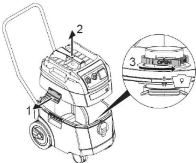 Eibenstock DSS 25 A - Plastic emptying bag - 1