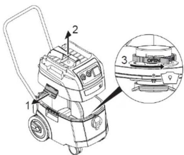 Eibenstock DSS 25 A - Plastik-Entleerbeutel - 1