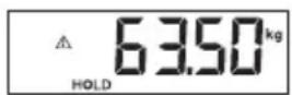 SECA 703 - Indicarpermanentemente oresultado damedição (HOLD) - 2