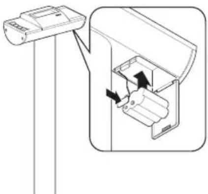 SECA 703 - Inserimento delle batterie - 1
