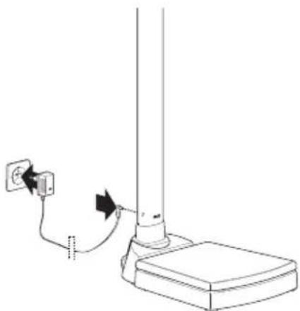 SECA 703 - Collegamento dell'alimentatore (optional) - 1