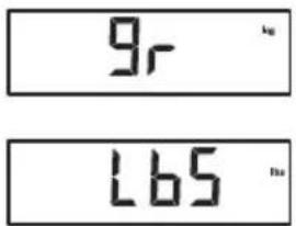 SECA 703 - Commutazione dell'unità di peso (Unit) - 1