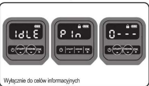 LANDXCAPE LX799 - Zmiana kodu PIN - 1