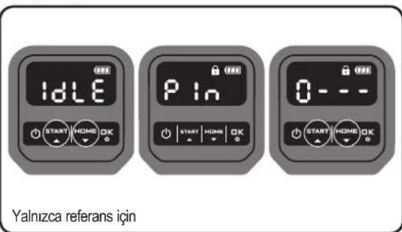 LANDXCAPE LX799 - PIN kodunu değiştirin - 1