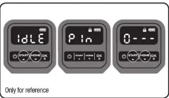 LANDXCAPE LX799 - Change PIN code - 1