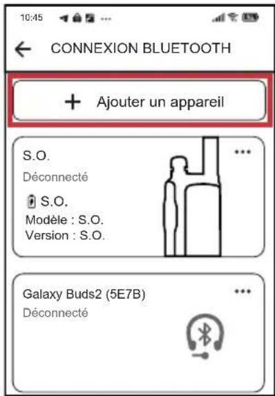 MOTOROLA TALKABOUT T803 - Sélectionnez ajouter un appareil. - 1