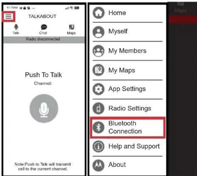 MOTOROLA TALKABOUT T803 - Connecting Bluetooth Headset-to-Radio - 1