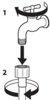 IKEA UDDARP 805.254.62 - PULIZIA DEI FILTRI NEL TUBO DI CARICO DELL'ACQUA - 1