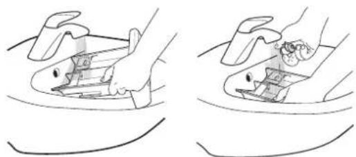 IKEA UDDARP 805.254.62 - REINIGUNG DES WASCHMITTELFACHS - 3