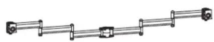 Middle Atlantic MM33X1BLK - SUPPLIED COMPONENTS AND HARDWARE - 1