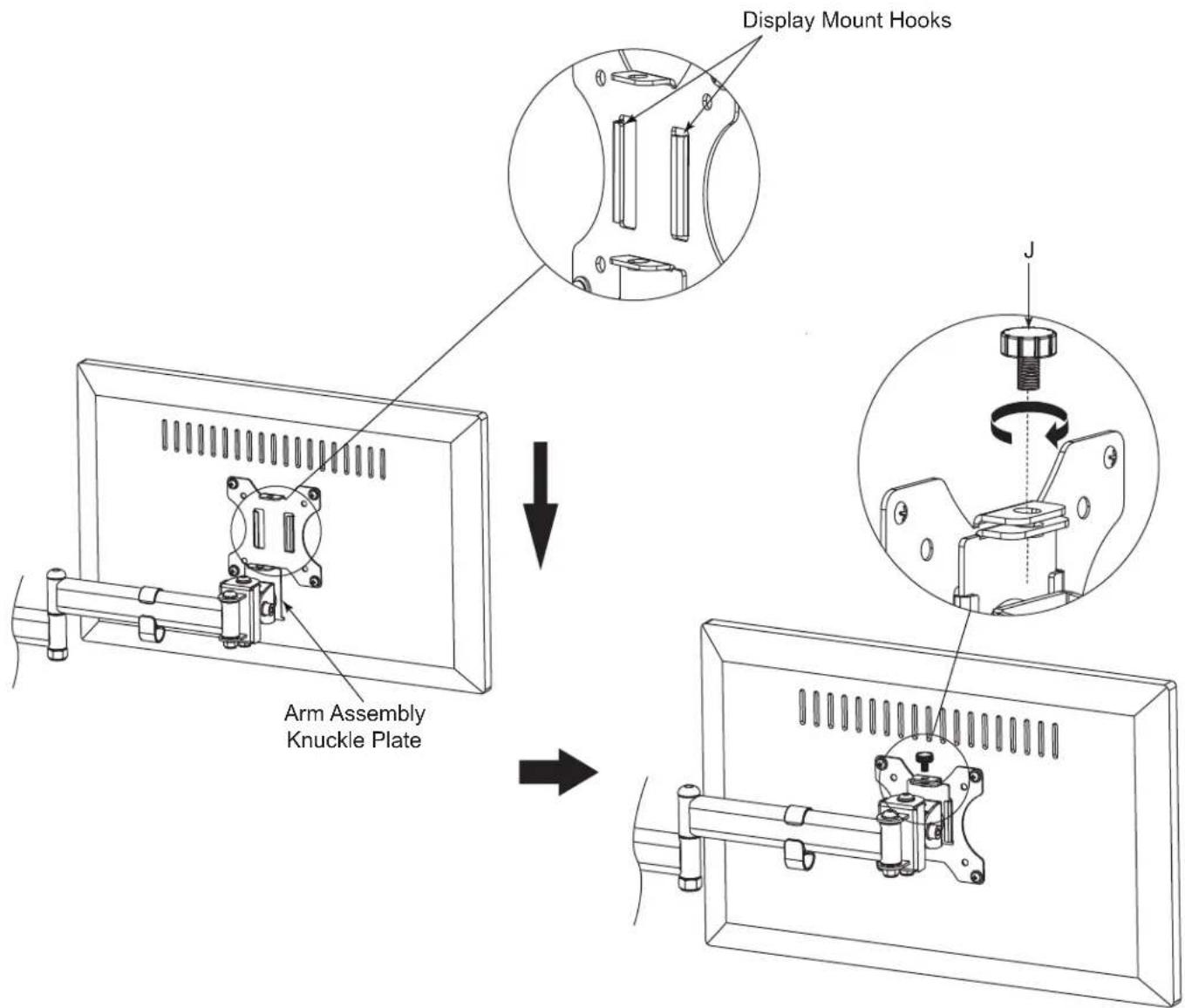 Middle Atlantic MM33X1BLK - MONITOR INSTALLATION - 1