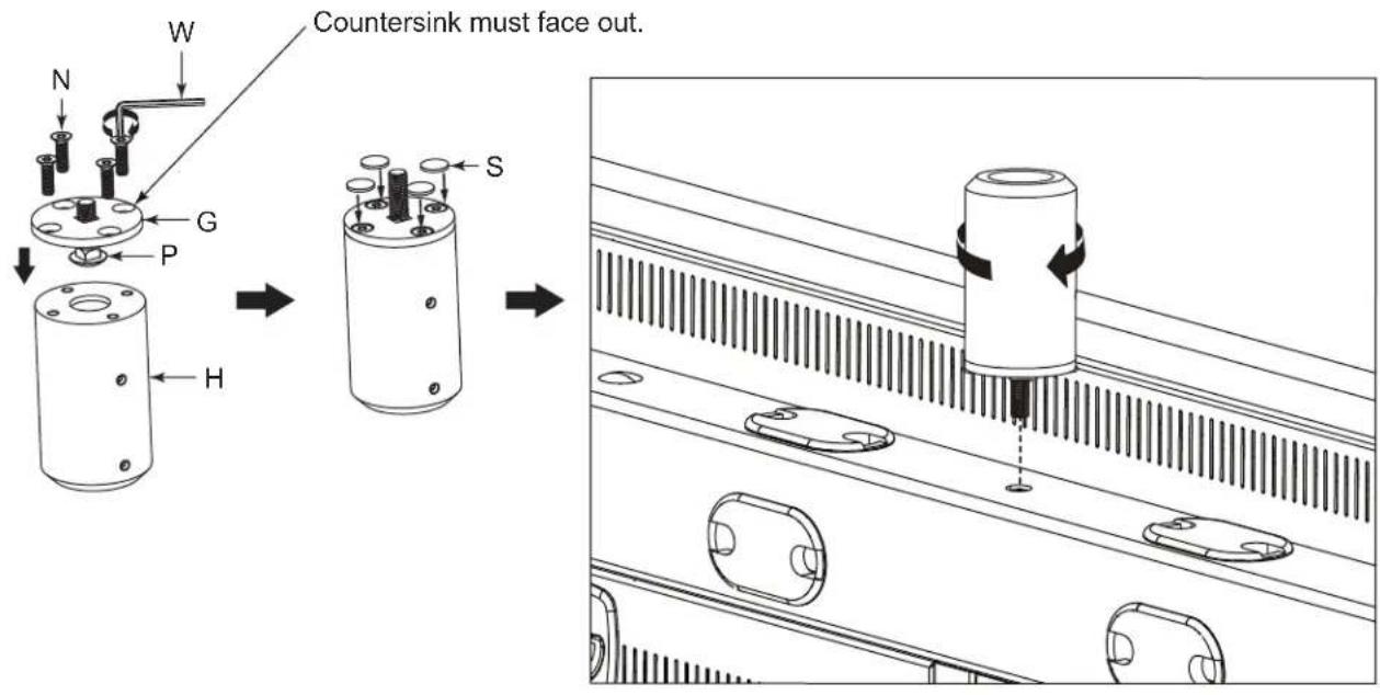 Middle Atlantic MM33X1BLK - VIEWPOINT CONSOLE MOUNTING - 1