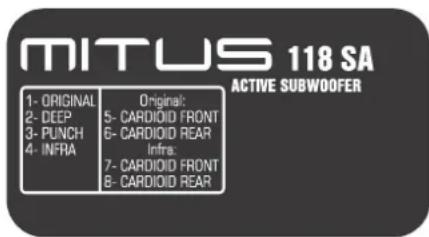 FBT MITUS 210M - Version passive - 6